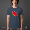 FREE Palestine watermelon Unisex t-shirt Denim