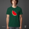 FREE Palestine watermelon Unisex t-shirt Bottle Green
