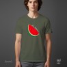 FREE Palestine watermelon Unisex t-shirt Army
