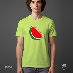 FREE Palestine watermelon Unisex t-shirt Apple Green