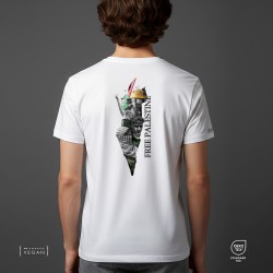 Free Palestine Unisex T-Shirt White