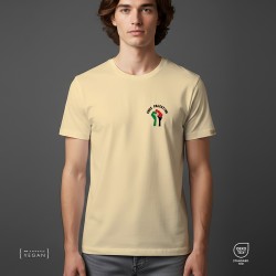 Free Palestine Unisex T-Shirt Sand