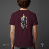 Free Palestine Unisex T-Shirt Μπορντό
