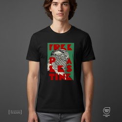 Free Palestine Unisex T-Shirt Black