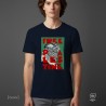 Free Palestine Unisex T-Shirt French Navy