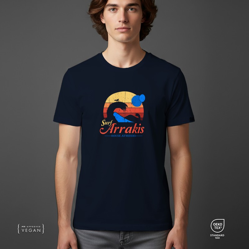 Ride the Dunes Arakis Unisex T-Shirt French Navy