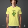 Not a Hugger Unisex T-Shirt Pale Yellow