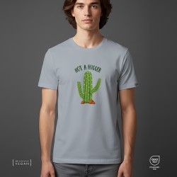 Not a Hugger Unisex T-Shirt Pure Grey