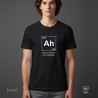Ah The Element of Surprise Unisex T-Shirt Μαύρο