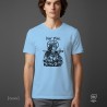 "I'm Fine" Quote Unisex T-Shirt Γαλάζιο