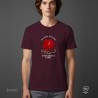 I am Fine Dice D&D Unisex T-Shirt Μπορντό