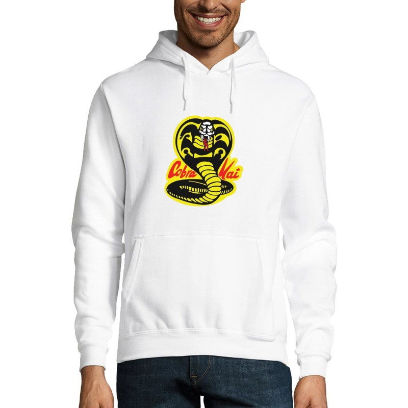 Cobra Kai Unisex Φούτερ με κουκούλα + δώρο μάσκα καραντίνας