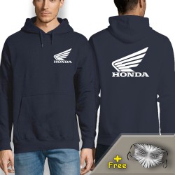 Honda Printed hoodie + free covid mask