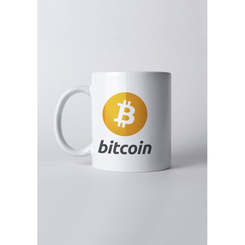 Bitcoin crypto logo Mug
