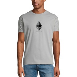 Ethereum crypto logo Unisex t-shirt